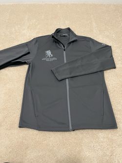 Under Armour Wounded Warrior Project Men’s Medium Gray Full Zip Jacket