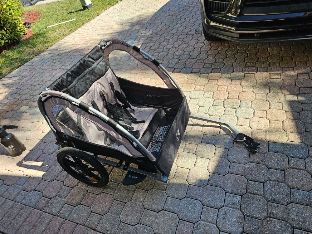 Rover Kids' Bike Trailer - For 2 Children