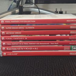 Nintendo Switch Games & Xenoblade Controller