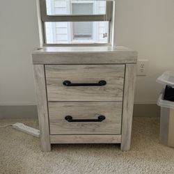 2 Drawer Beside Table