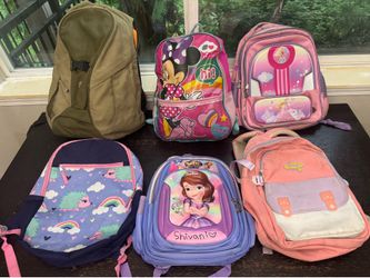 Each backpacks 5$