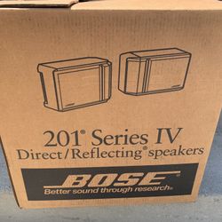 Bose 201 Series IV Speakers
