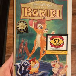 Bambi VHS 