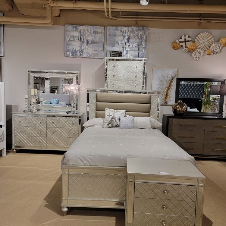 King Bedroom Set 4pc 