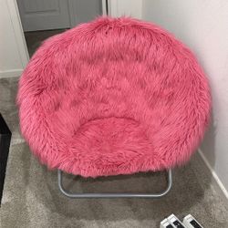 Pink Foldable Chair