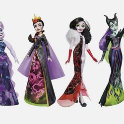 Disney Villains Fashion Dolls 