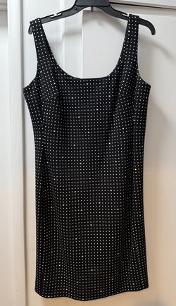 Black white dots dress - size 12