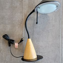 Vintage Mid Century Memphis Modern UFO Kovacs Circa 1980 Reading Desk Lamp