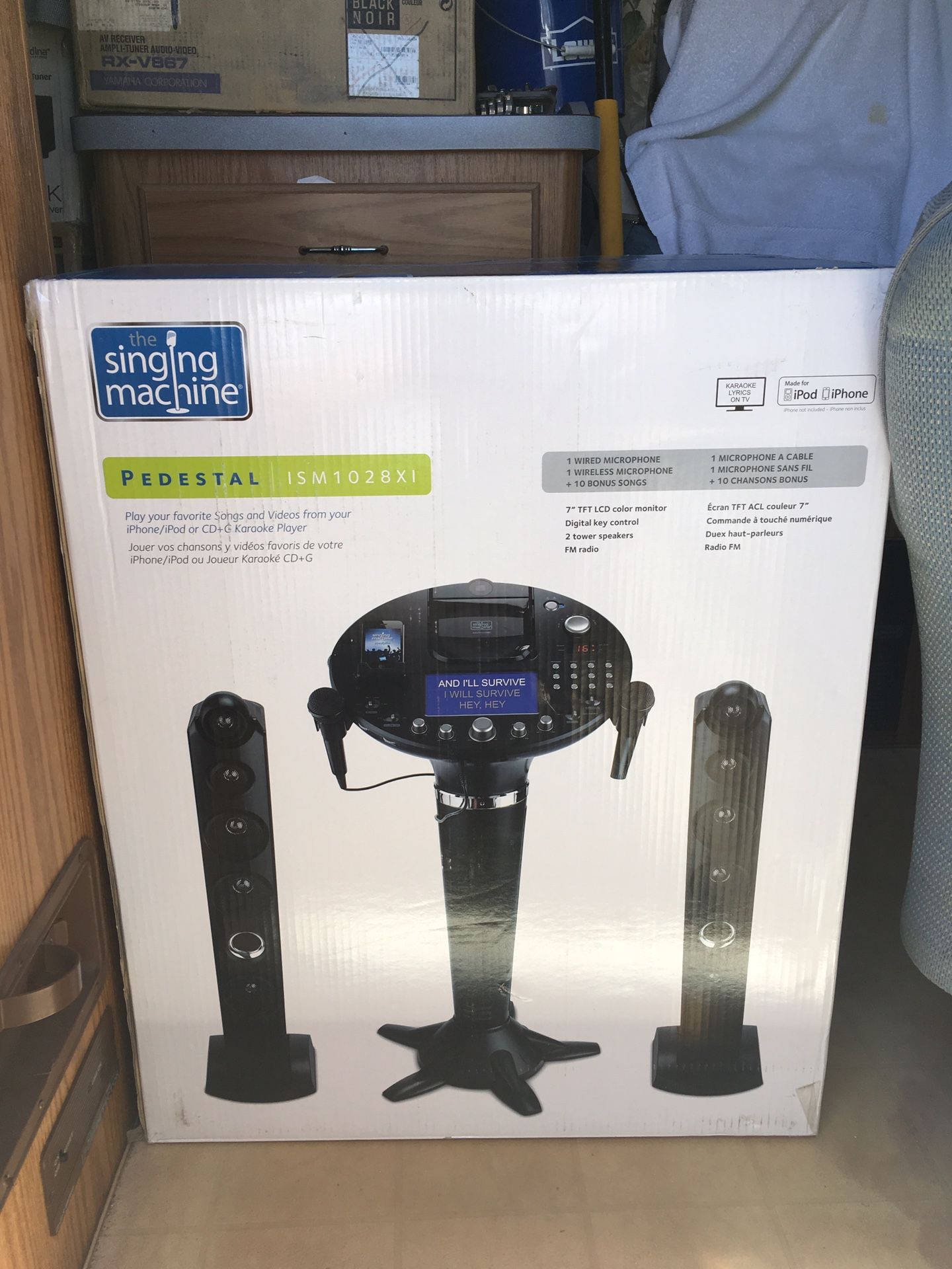 Singing machine karaoke