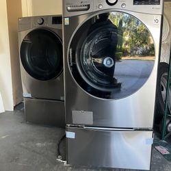LG Thinq Washer and Dryer set For Sale
