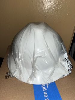Brand New White Helmet