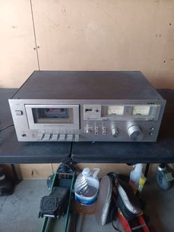 Vintage Aiwa M200 / AD-M200H Cassette Deck - Analog VU Meters