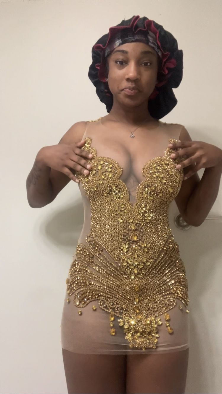 Gold Birthday Dress