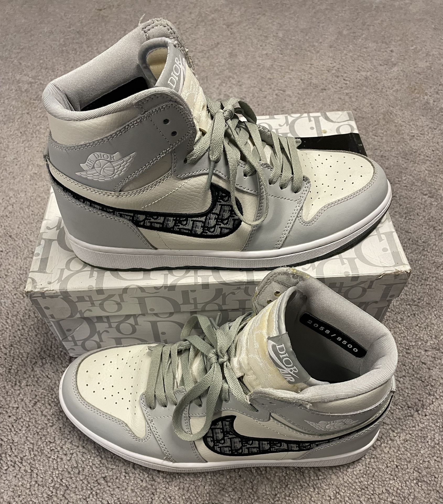 Nike Air Jordan 1 X Dior High Men’s 10