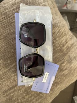 New Black Oversized Sunglasses