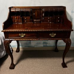 Mahogany Legacy Escritoire Secretary Desk