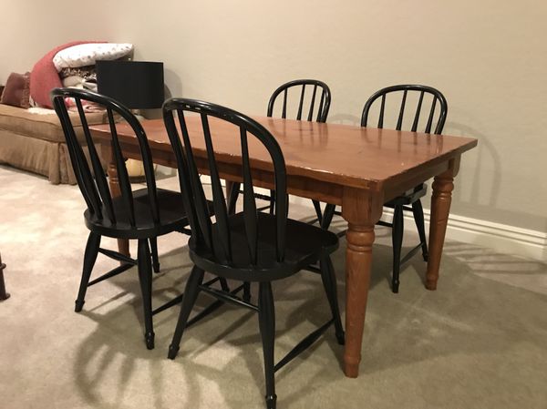 Pottery Barn Kids Farmhouse Table And 4 Chairs For Sale In Gilbert
