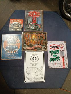 Tin Signs (6)