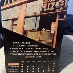 Orange Crunch Amplifier 