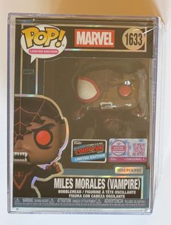 NYCC 2026 Sticker Funko Pop! 1633 Marvel Vampire Miles Morales LE 1000 Limited