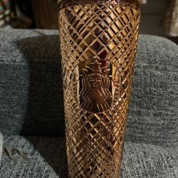 New Starbucks Cup Rose Gold 