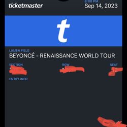 Beyoncé concert Tickets 