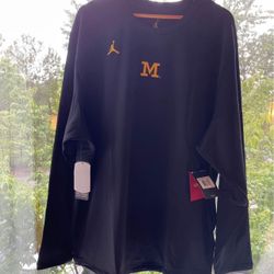 Jordan’s Men’s 3XL Michigan Wolverine Apparel New