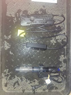 2 aquarium heaters