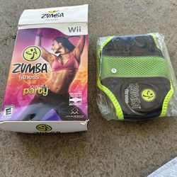 Wii zumba  with strap