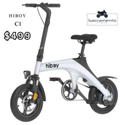 Brand New Electric Bicycle For Sale In Sacramento! Foldable & Compact! 