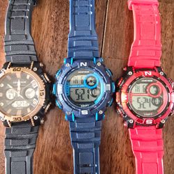 Armitron Digital Sport Watches – Lot of 3