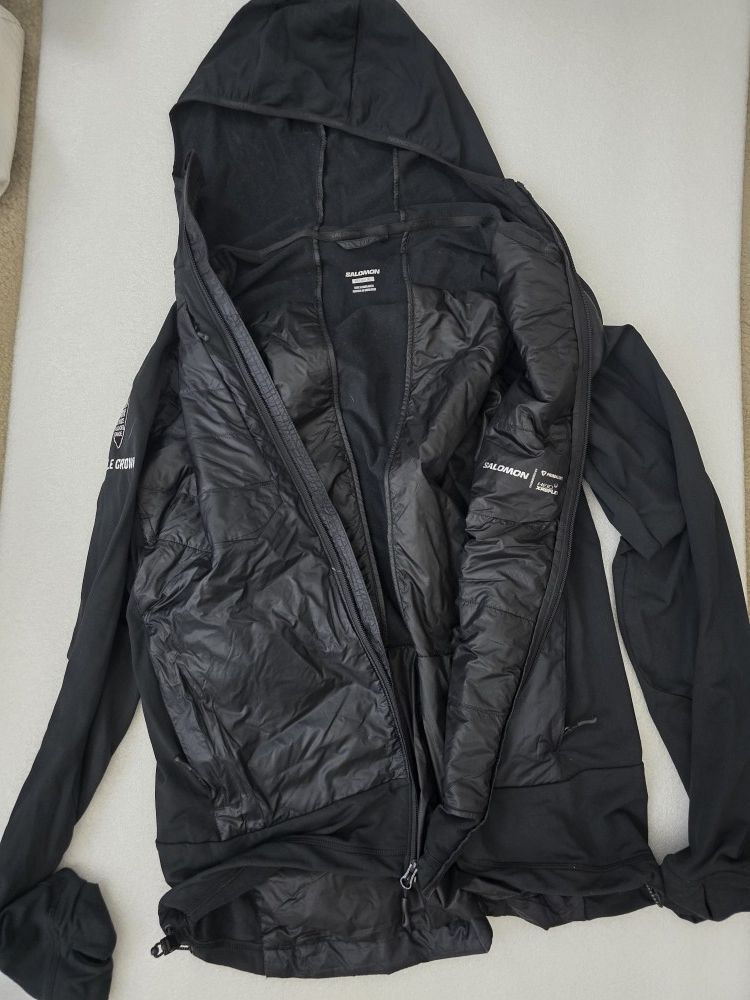 Limited Edition Salomons Mens Fitted Hybrid Hooded Jacket (XL)