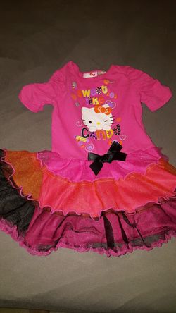 Hello Kitty Halloween dress size 3T