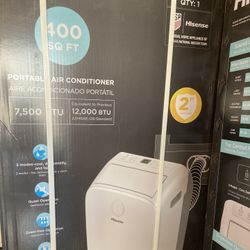 400” Sqft Hisense Portable Air Conditioner 12K