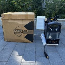 Sunstac 200M Aluminum MIG Welder 110V/220V 4 in 1 Multifunctional Welding Machine