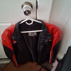 MOTORCYCLE LEATHER JACKET