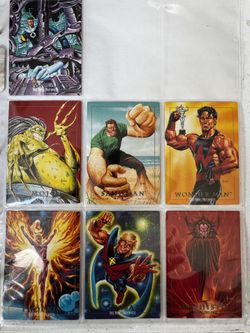 Vintage 1992 Marvel Masterpieces Collectible Cards