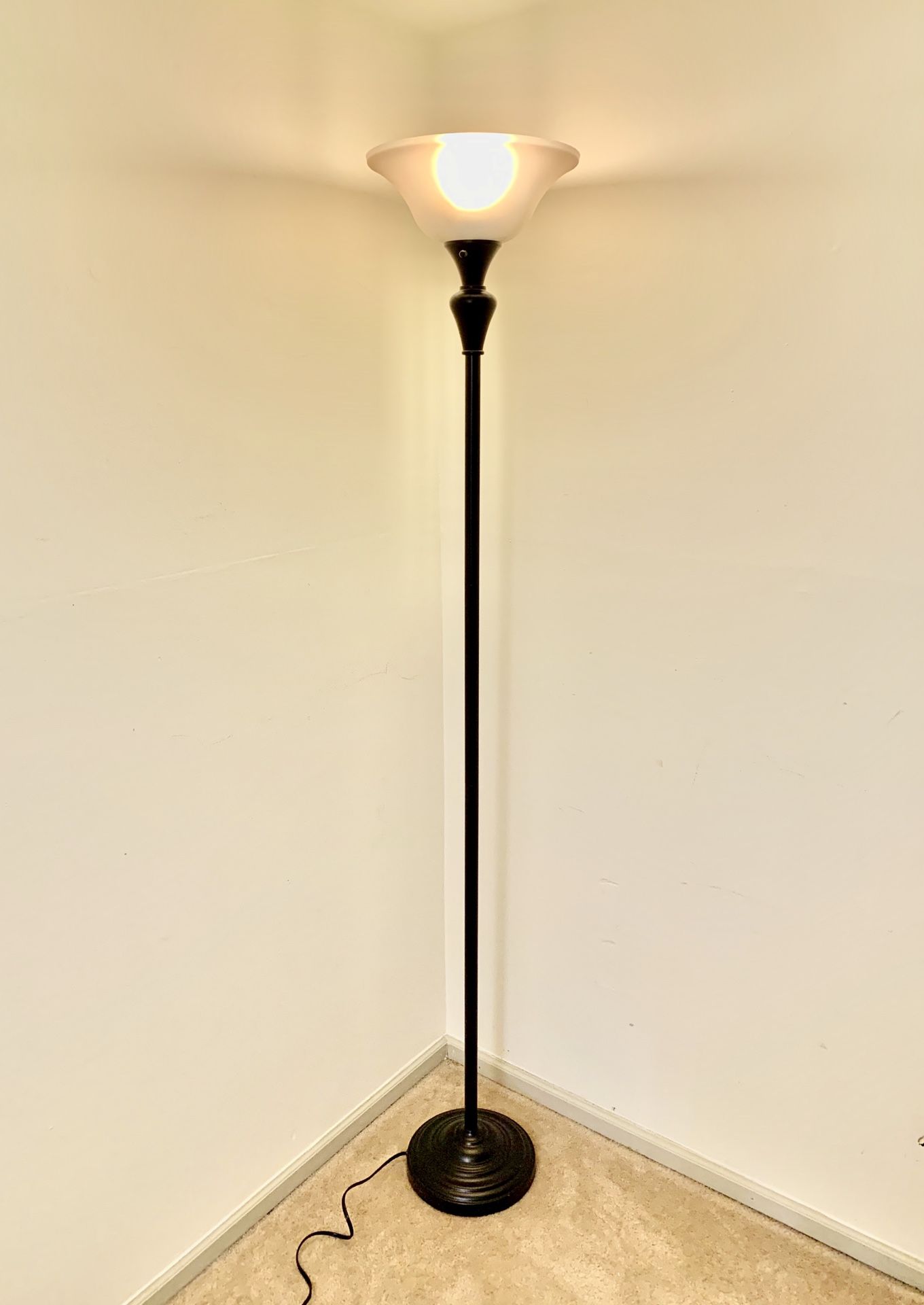 Contemporary Brass Floor Lamp