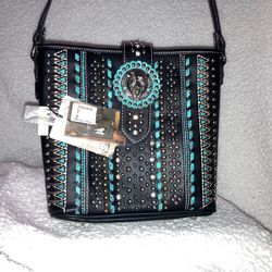 Montana West Leather Purse 