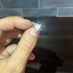 2.03 Ct Emerald Cut Diamond Ring 