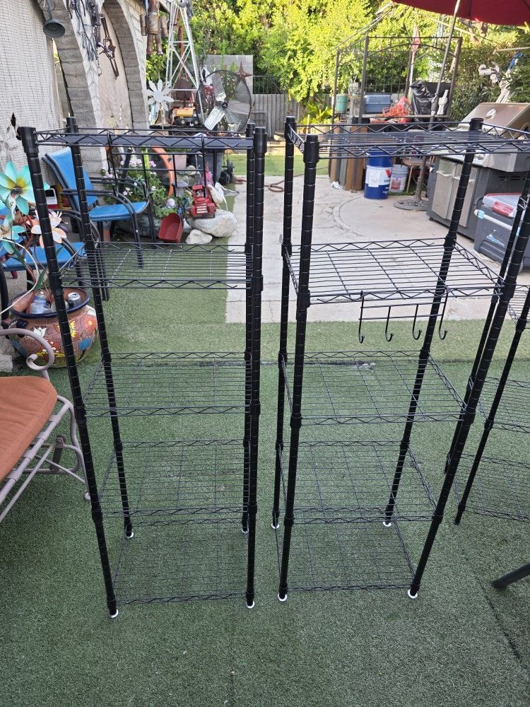 Adjustable Metal Shelves