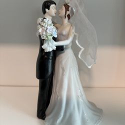 Wedding Cake Topper, Porcelain