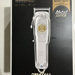 New WAHL PROFESSIONAL SENIOR CORDLESS CLIPPER METAL EDITION