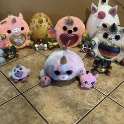 Zuru Rainbowcorns  Lot of 13 Large & Small Set