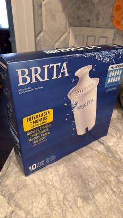 Brita standard replacement filters - 10 filters