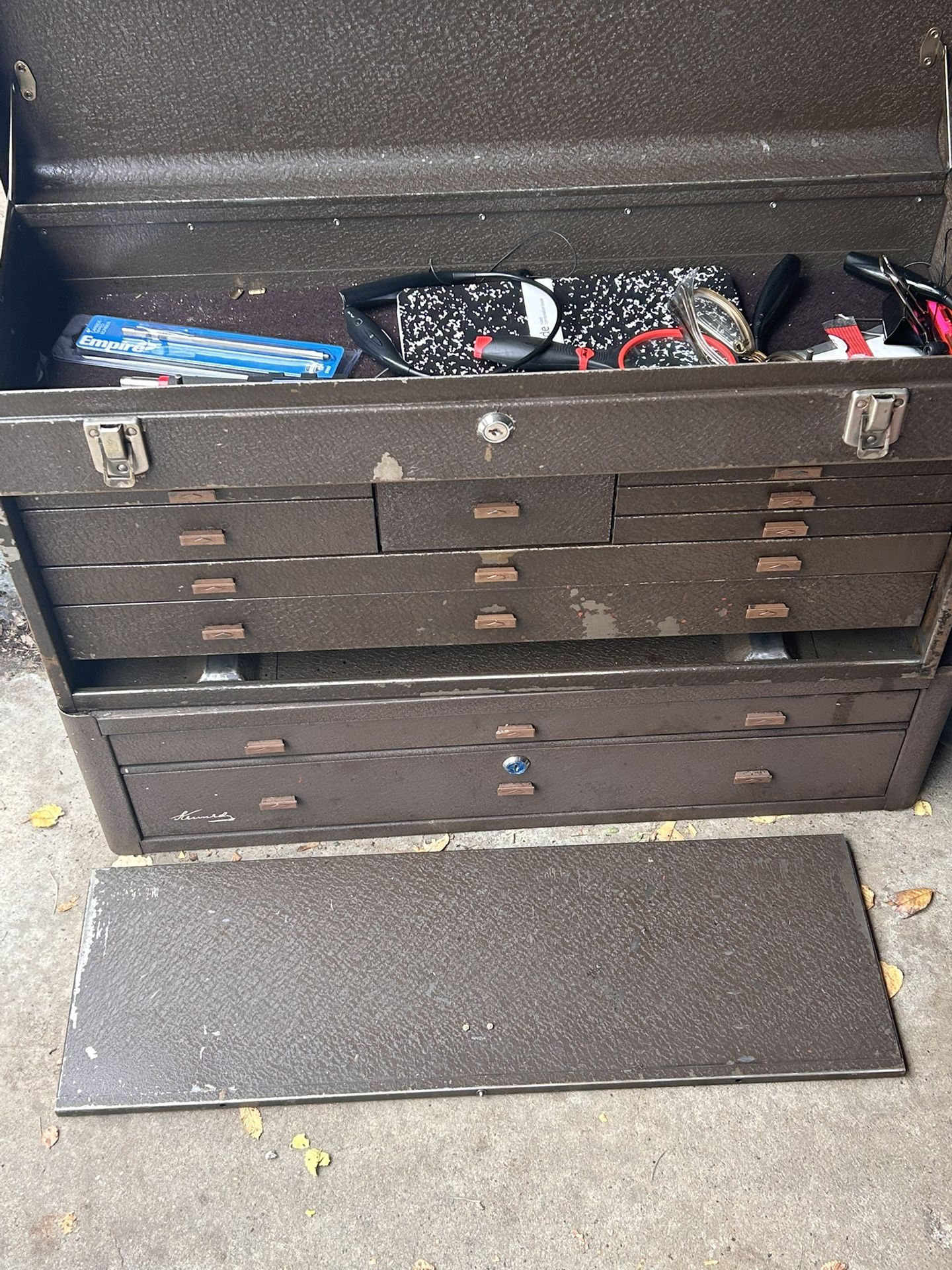 Machinist Tool And Kennedy Box 