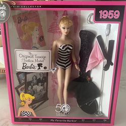 Barbie Collector  1959 Fashion Teenage Model 
