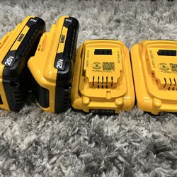 3ah Dewalt Batteries (new)