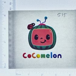 Iron On Heat Transfer  Good For T-shirts Sweaters Jackets T Shirt Design Size Is About 3x3 Cocomelon  #515