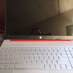Hp Red Laptop 